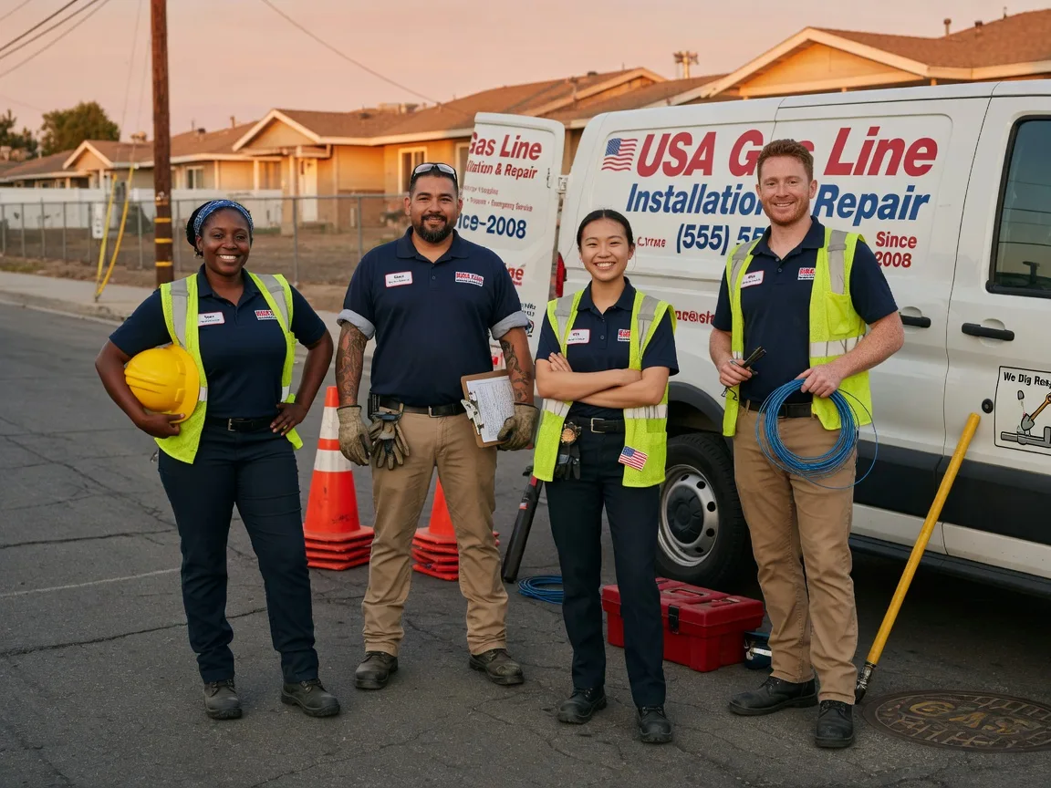 Gas Line Installation company in Clairfield, TN
